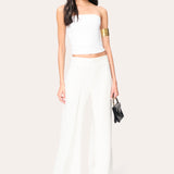 Chiffon Panel Pant