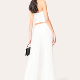 Chiffon Panel Pant