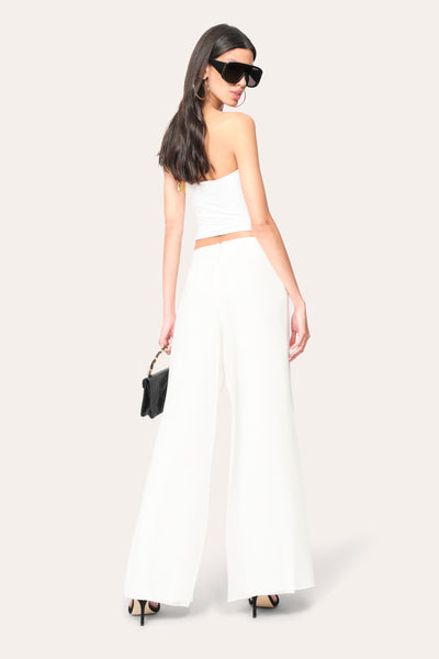 Chiffon Panel Pant Image 4