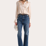 Chloe Charmeuse Blouse