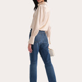 Chloe Charmeuse Blouse