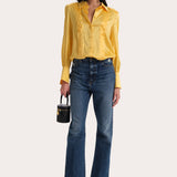 Chloe Charmeuse Blouse