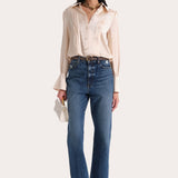 Chloe Charmeuse Blouse