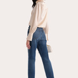 Chloe Charmeuse Blouse