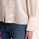 Chloe Charmeuse Blouse