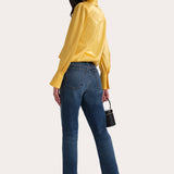 Chloe Charmeuse Blouse
