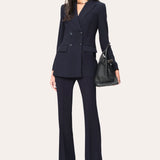 Double Breasted Crepe Blazer
