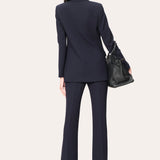 Double Breasted Crepe Blazer