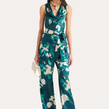 Delilah Floral Silk Halterneck Top