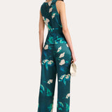 Delilah Floral Silk Halterneck Top