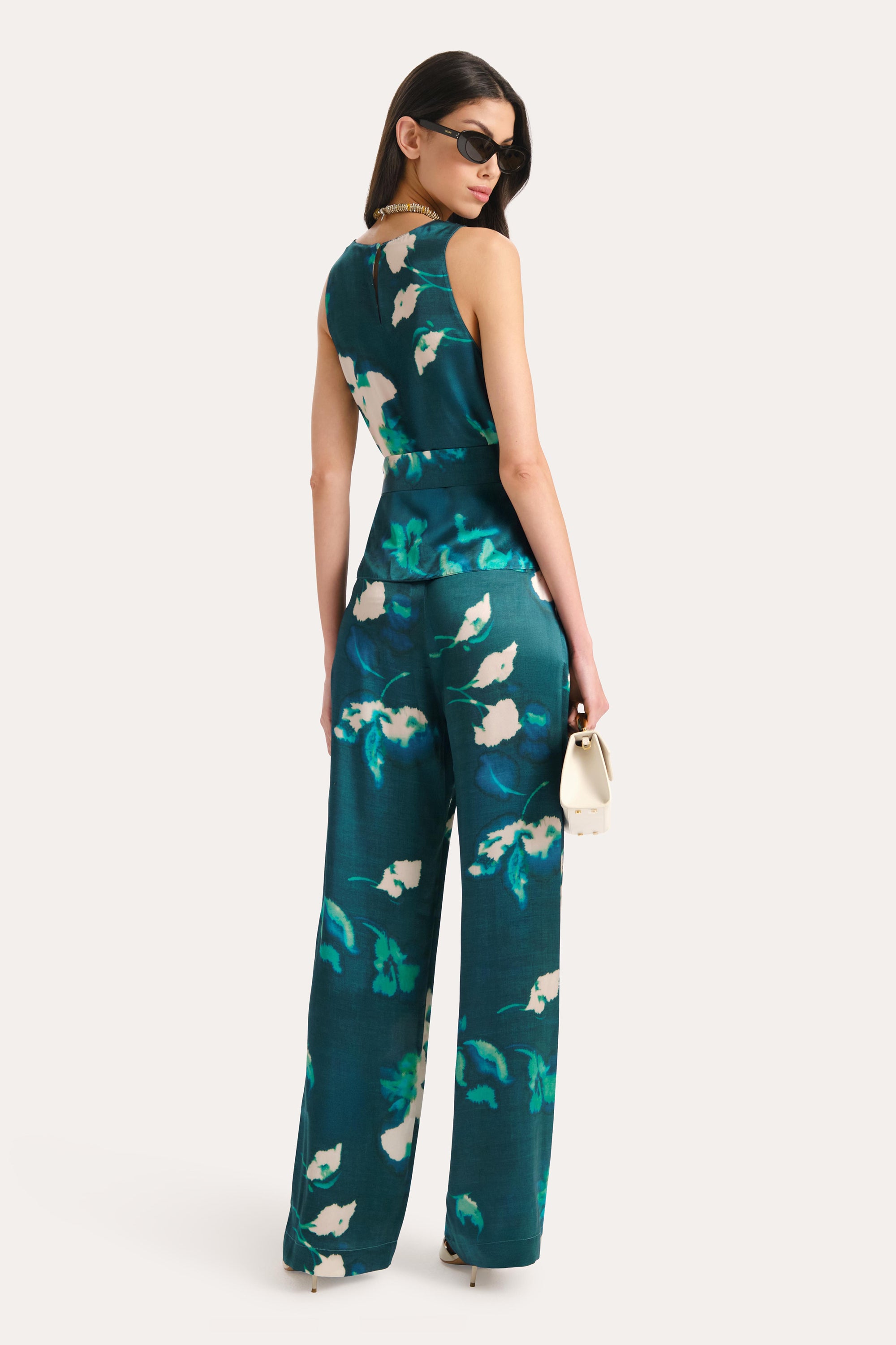 Delilah Floral Silk Pant