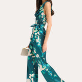 Delilah Floral Silk Halterneck Top