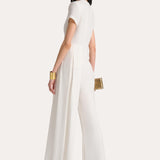 Olivia Fluid Crepe Slim Pant