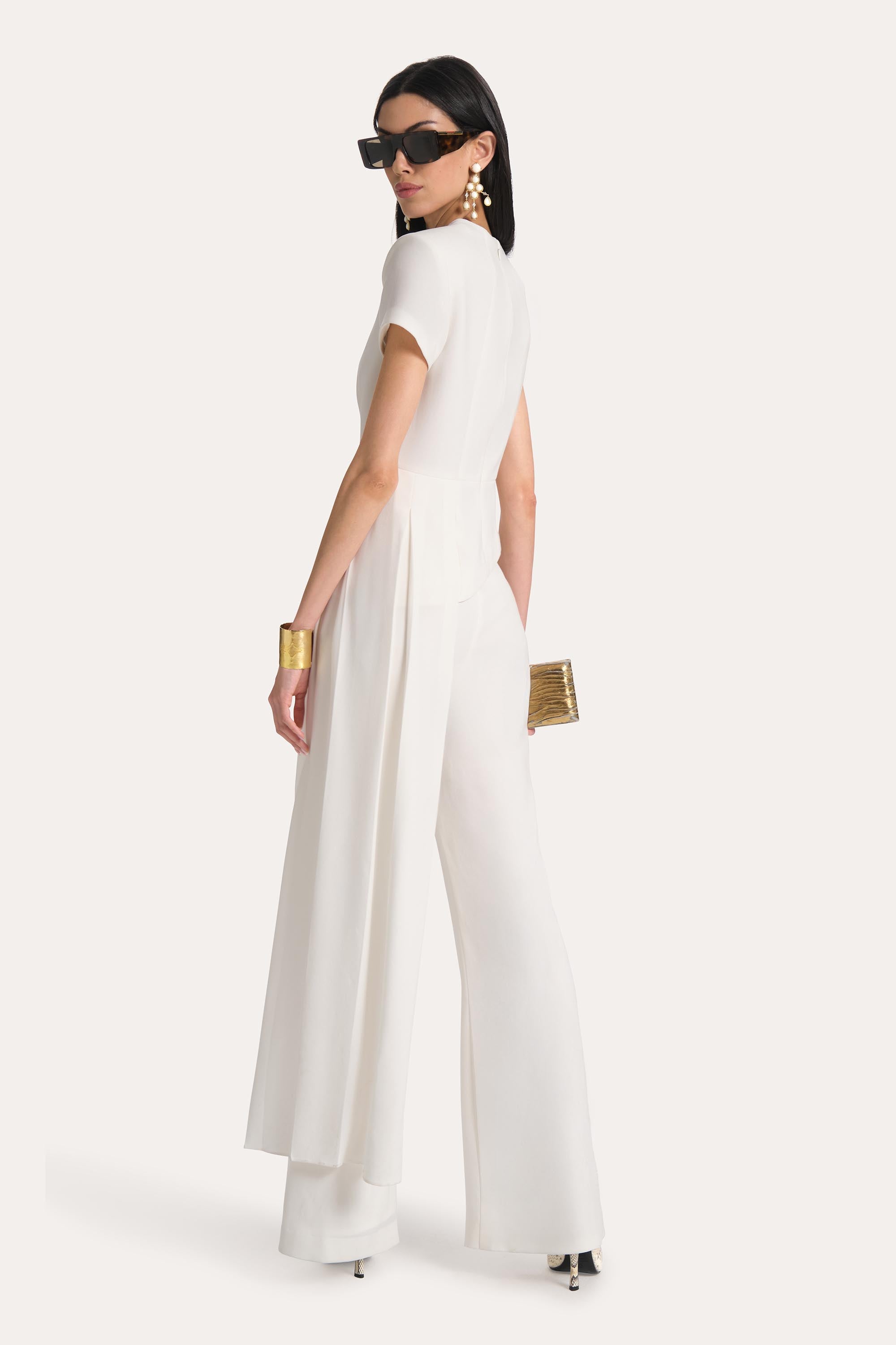 Olivia Fluid Crepe Slim Pant