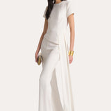 Olivia Fluid Crepe Slim Pant