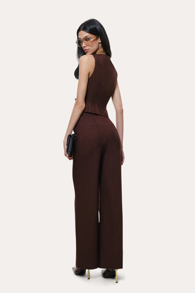 Zoë Fiamatto Wool Flare Pant