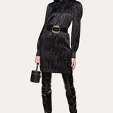 Silk Jacquard Dress