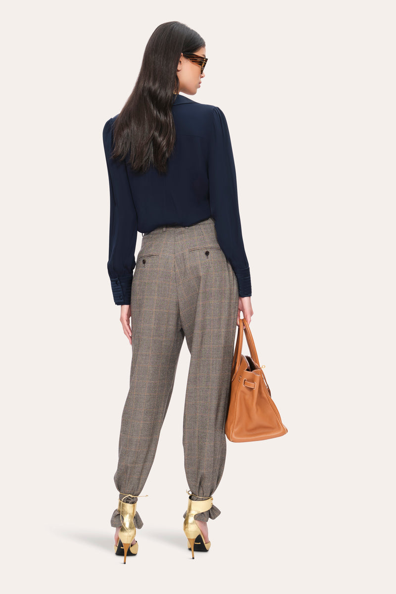 Silk Pintuck Shirt