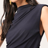 Draped Jersey Knit