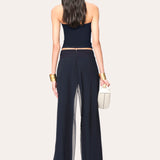 Chiffon Panel Pant
