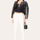 Slim Crepe Pant
