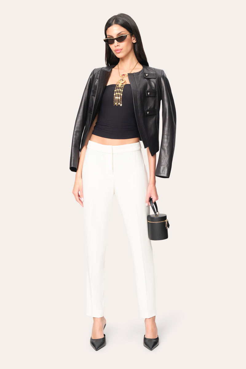 Slim Crepe Pant
