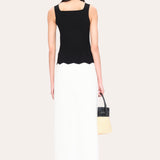 Scallop Hem Tank