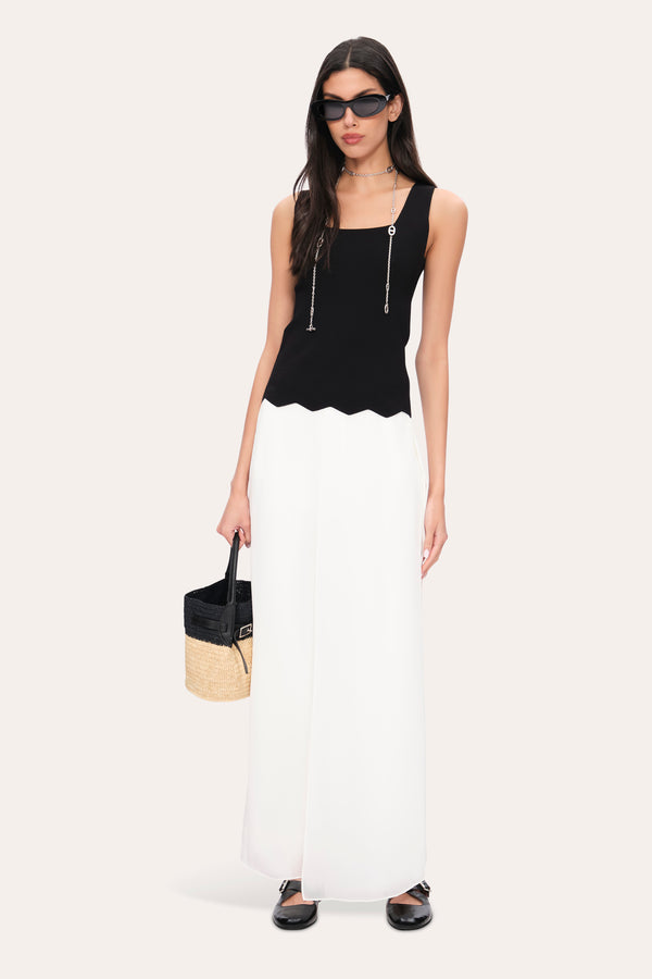 Scallop Hem Tank