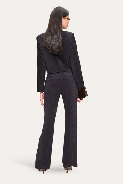 Cropped Corduroy Jacket Image 4