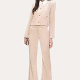 Cropped Corduroy Jacket