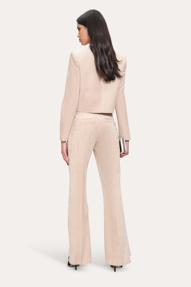 Cropped Corduroy Jacket