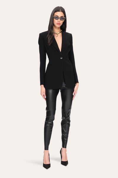 Vegan Leather Legging Image 2