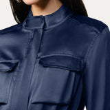 Olivia Utility Satin Jacket