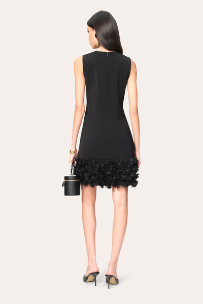 Floral Hem Shift Dress Image 4