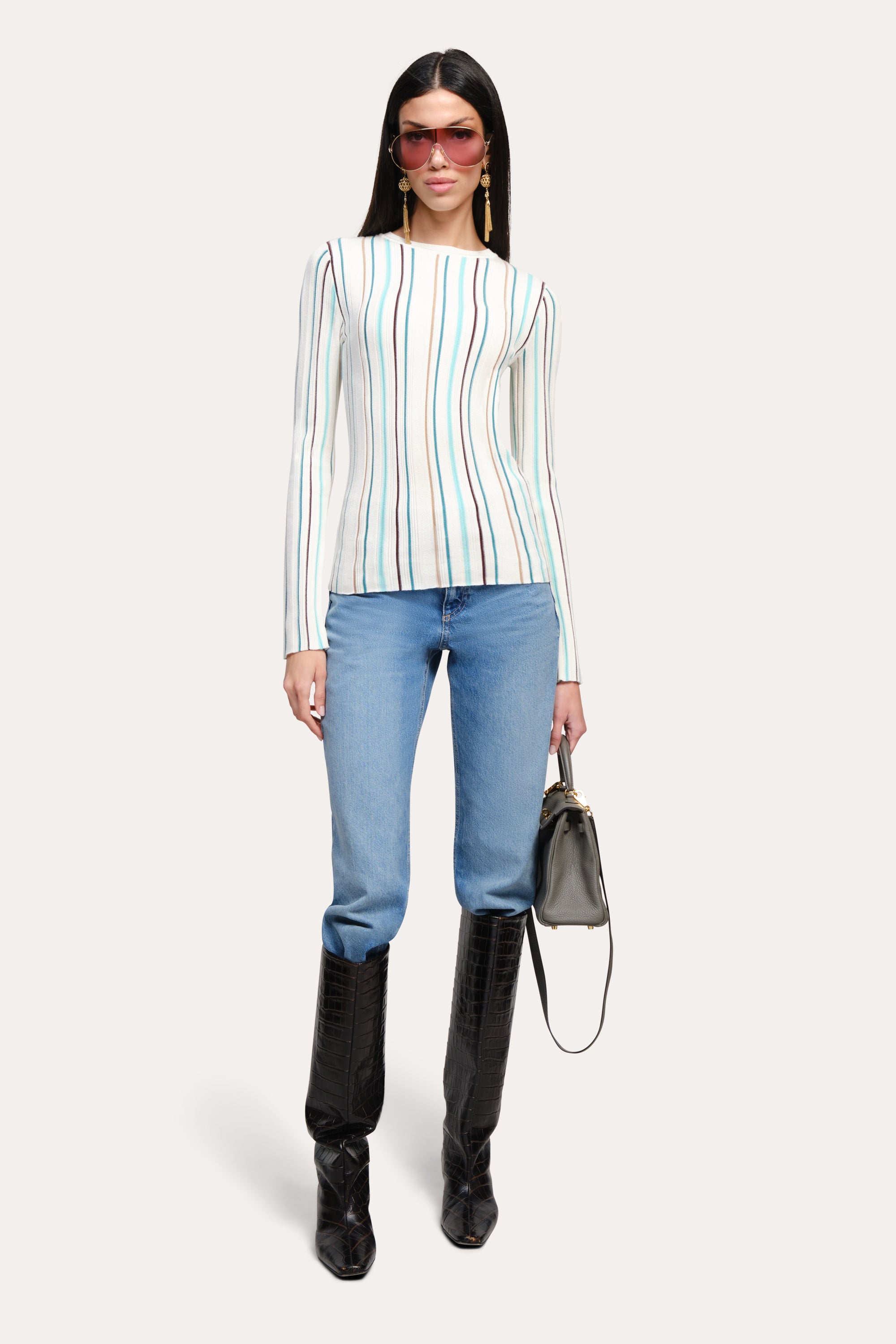Lucia Silk Wool Top