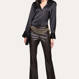 Silk Button Down
