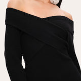 Off-Shoulder Sweater