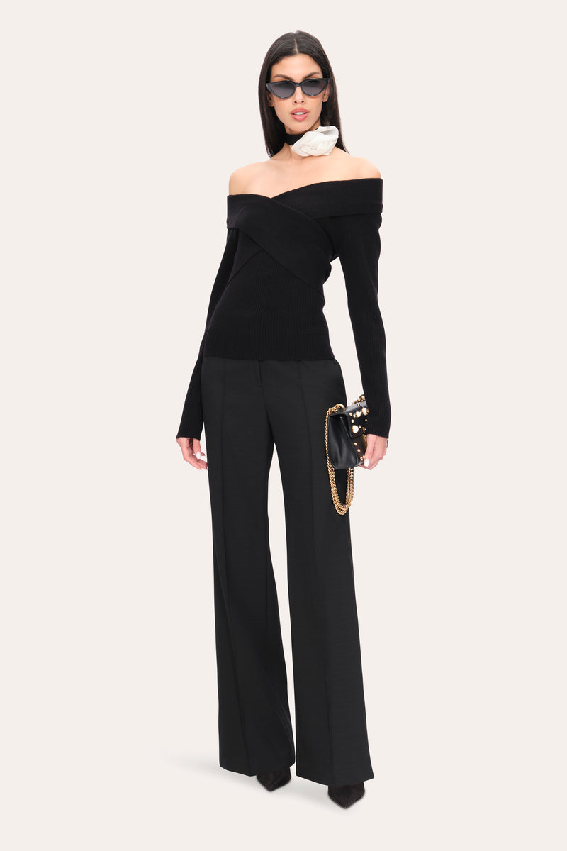 Off-Shoulder Sweater