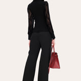 Burnout Polo Sweater