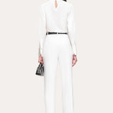 Crepe Pleated Pant