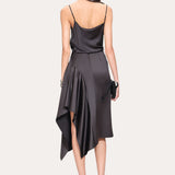 Asymmetric Hem Skirt
