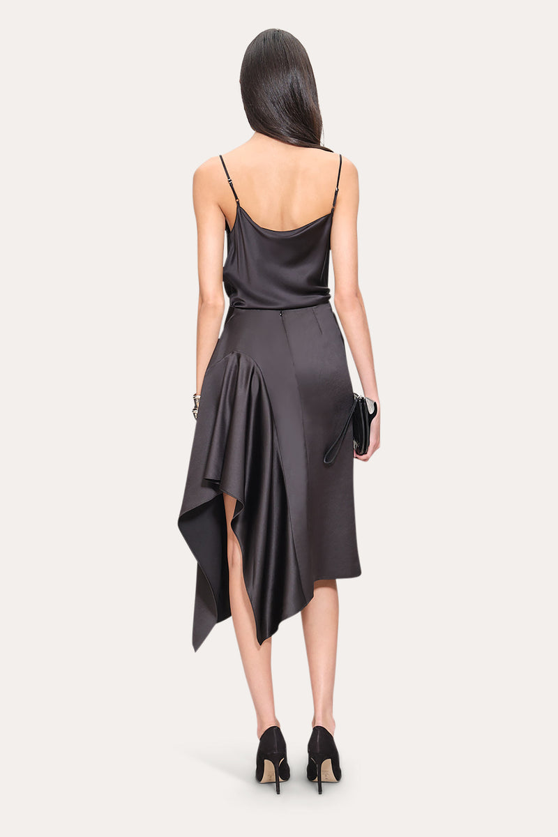 Asymmetric Hem Skirt