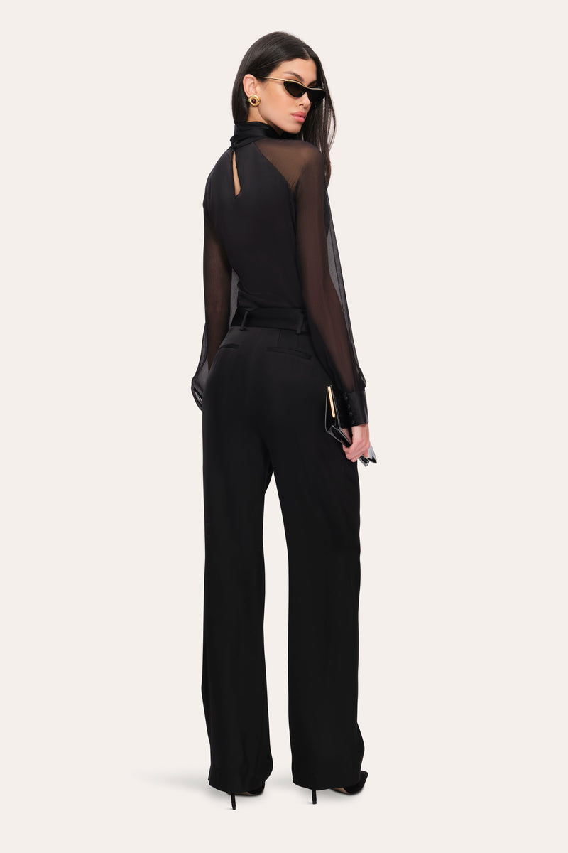 Silk Tie Top