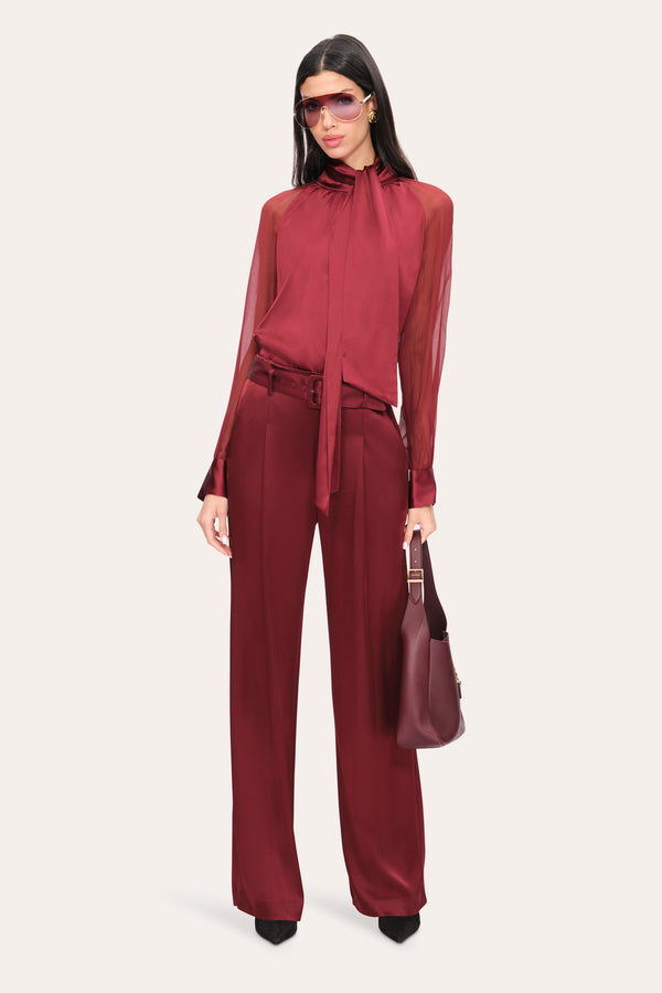 Silk Tie Top