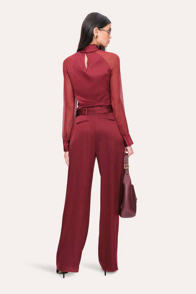 Silk Tie Top Image 4