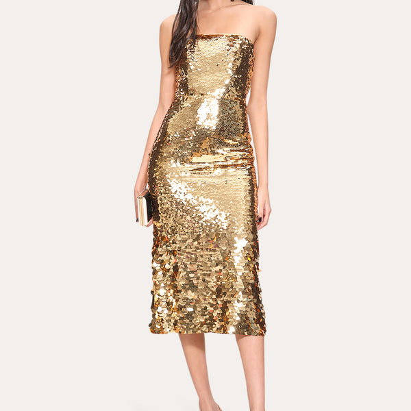 Graduated Sequin Dress – Elie Tahari