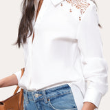 Embroidered Cotton Shirt