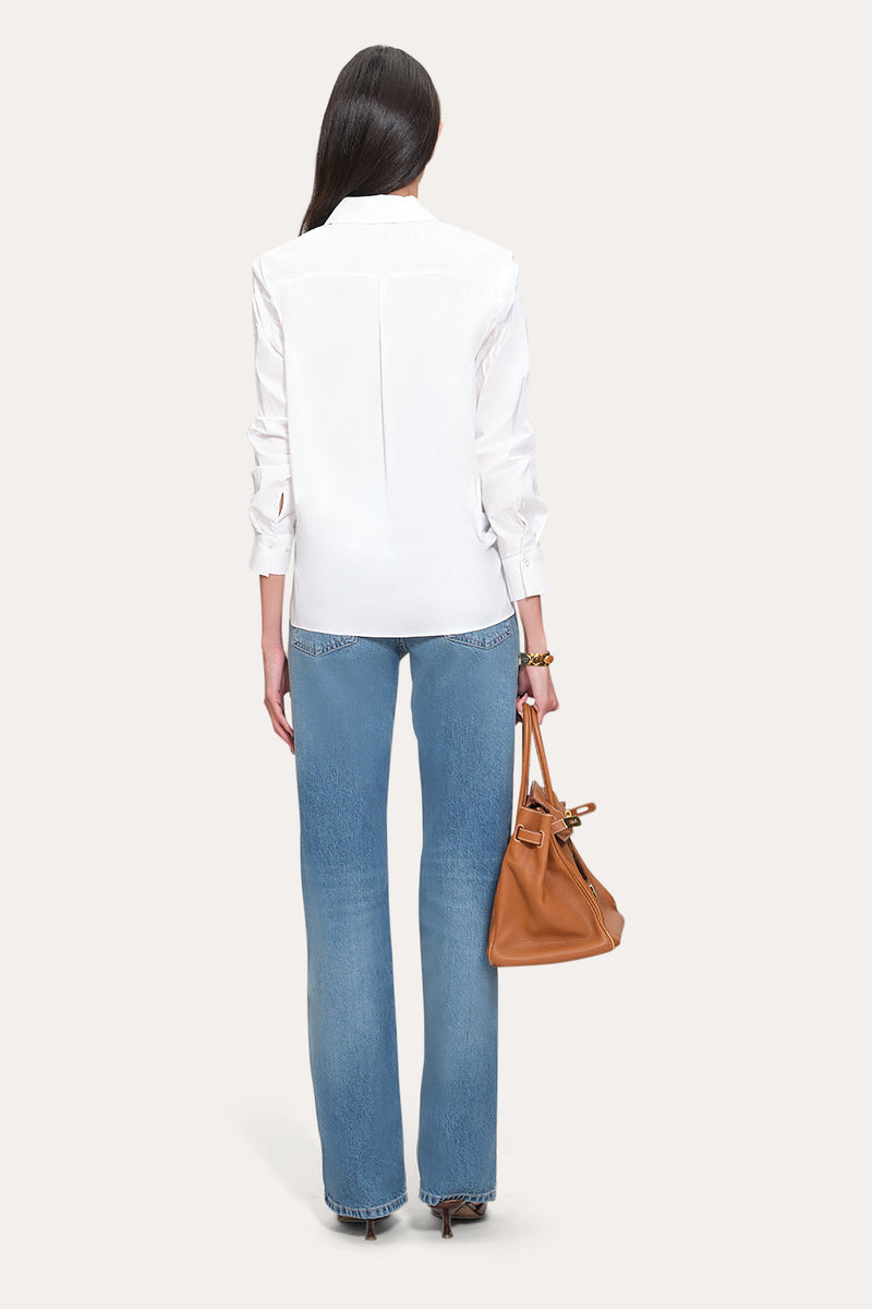 Embroidered Cotton Shirt