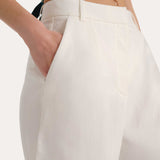 Tina Linen Bermuda Shorts