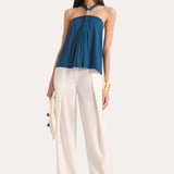 Lila Halterneck Top